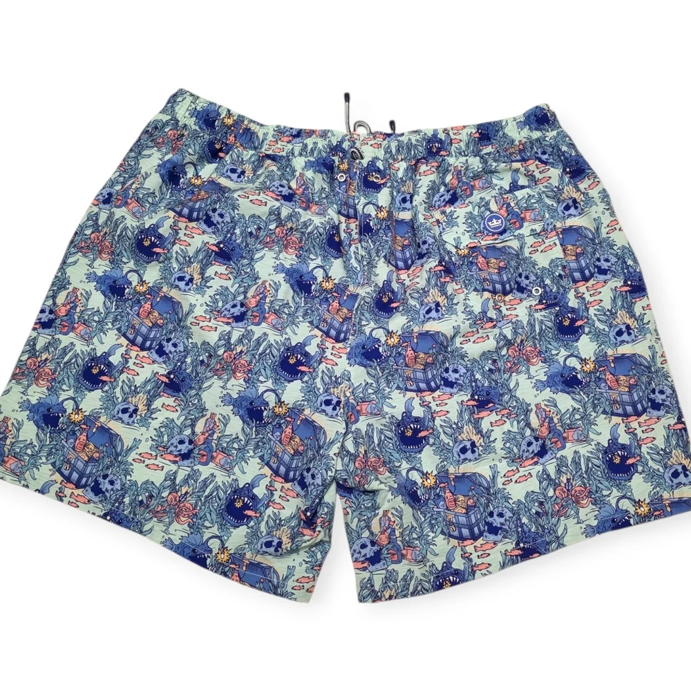 Peter Millar Seaside Lit Up Swim Trunk